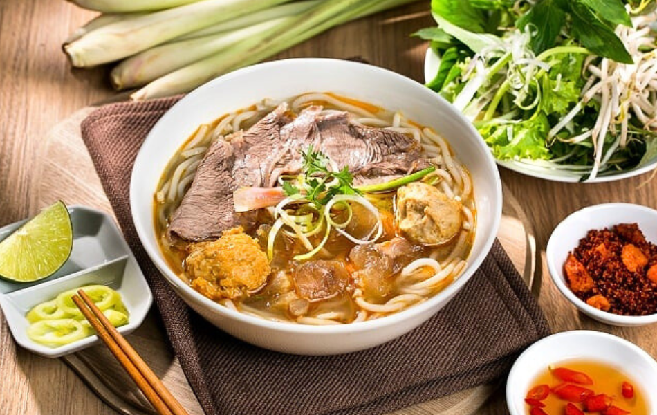 Bun Bo Hue -Traditional Food Vietnam
