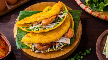 Hue crispy pancake -The Vietnamese Crispy Pancake.