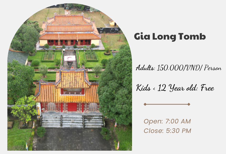 Ticket price list for 2024 to visit Hue, Vietnam.

