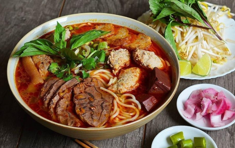VIETNAMESE BEEF NOODLE SOUP (BÚN BÒ HUẾ)
